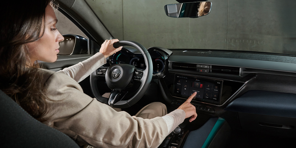 The driver at the centre